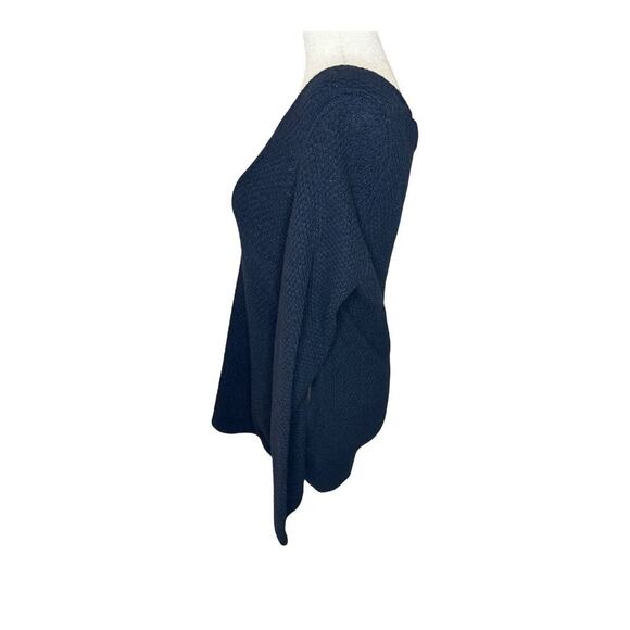 Banana Republic Women’s V-Neck Knit Sweater Blue Size Medium Long Sleeve - Picture 2 of 7